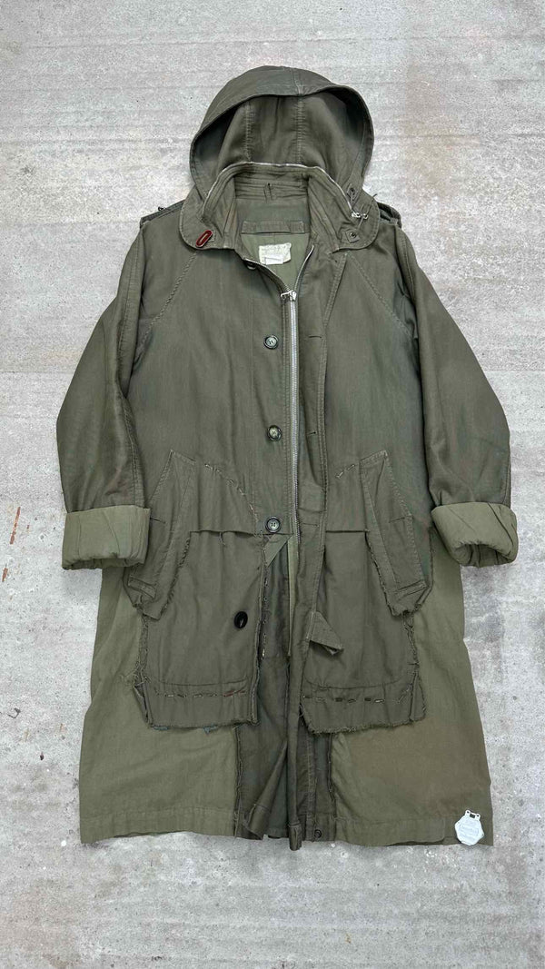 Mihara Yasuhiro Distressed Military Coat