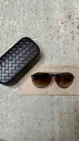 Bottega Veneta Aviator Sunglasses