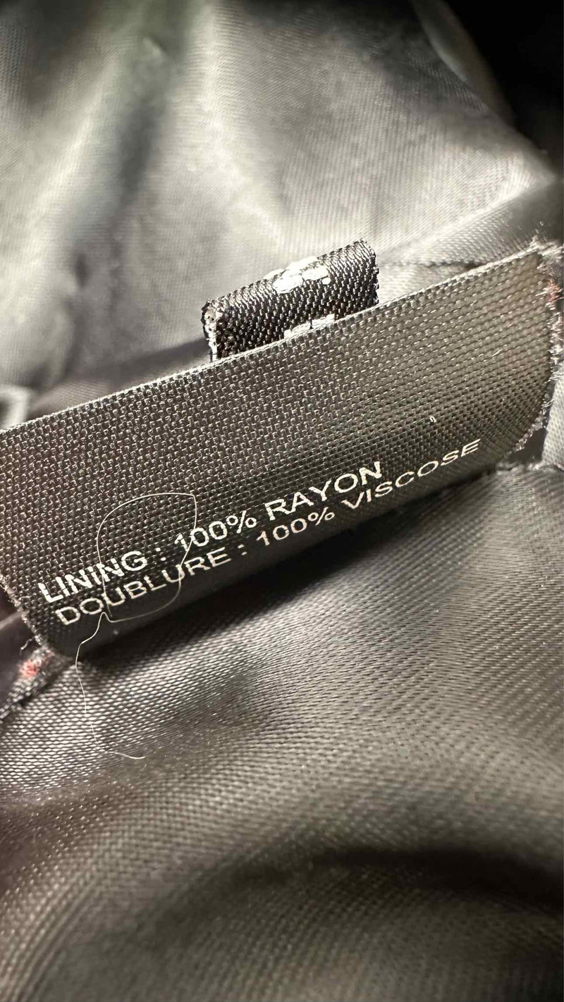 Ann Demeulemeester Leather Coat