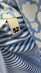 Marni Cloud & Stripe Print Poplin Shirt