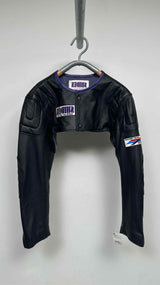Shiden Motorcycle Sleeve Leather Jacket