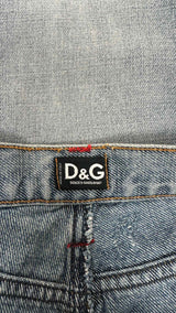 Dolce & Gabbana X DC Comics Distressed Badman Patch Jeans