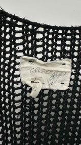 Greg Lauren Ink-loose Knit V-neck Sweater