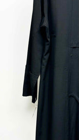 Yohji Yamamoto Pour Homme Bottom-wrapped Paneled Wool Coat
