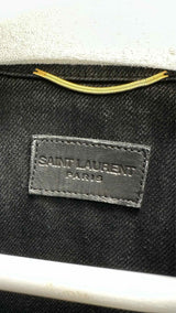 Saint Laurent Waxed Denim Trucker Jacket