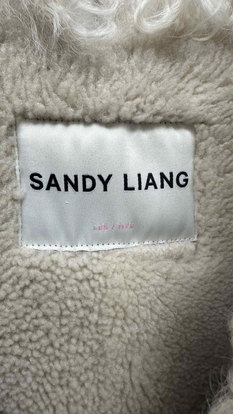Sandy Liang Fur-lining Citroen Coat
