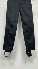 Gucci Studded Paneled Bottom Cut-out Biker Pants