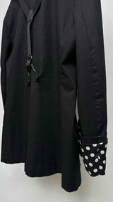 Moschino Couture Suspender Polka-Dot-Cuff Blazer Jacket