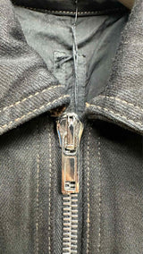 DRKSHDW Padded Gradient Dip-dye Denim Jacket