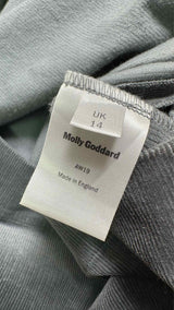 Molly Goddard L/S Corduroy Pleated Bow Dress