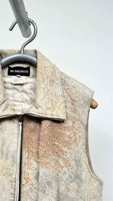 Men's Ann Demeulemeester Pony-hair Leather Vest