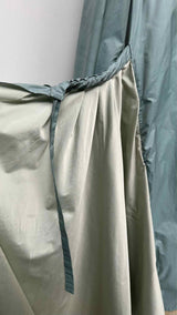 Dries Van Noten Two-toned Drawstring Light Coat