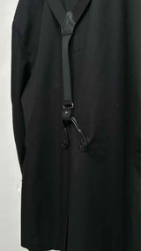Moschino Couture Suspender Polka-Dot-Cuff Blazer Jacket