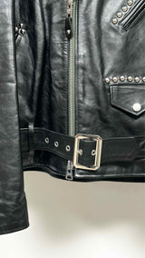 Sacai x Schott Studded Leather Jacket