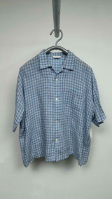Arts & Science S/S Plaid Linen Shirt