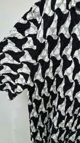 Bottega Veneta S/S Pleated Camp Collar Shirt
