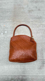 Bottega Veneta Woven-leather Hobo Bag