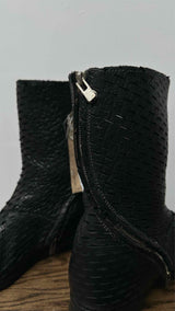Carol Christian Poell Laser-Cut Tornade-Zip Boots