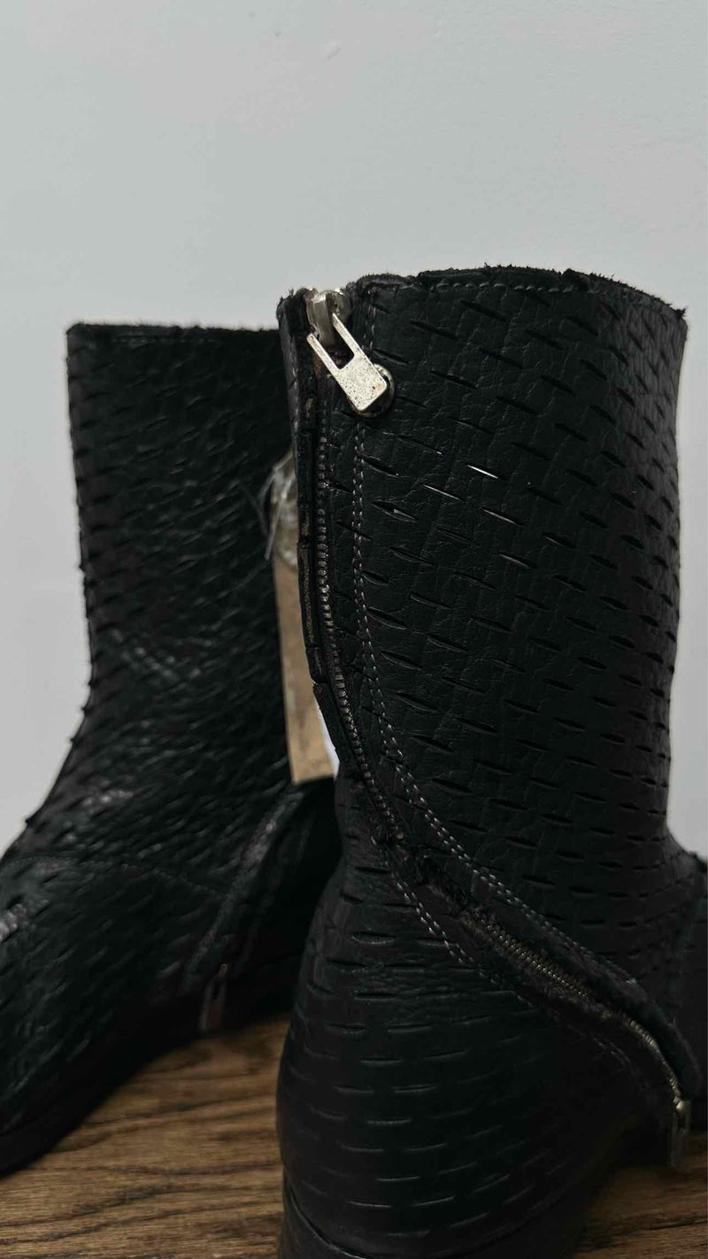 Carol Christian Poell Laser-Cut Tornade-Zip Boots