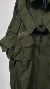 Junya Watanabe Reconstructed Zip-up Military Coat