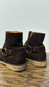 Saint Laurent Suede Wyatt Boots