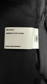 Kiko Kostadinov Side-gathered Ohne K-dart Pants