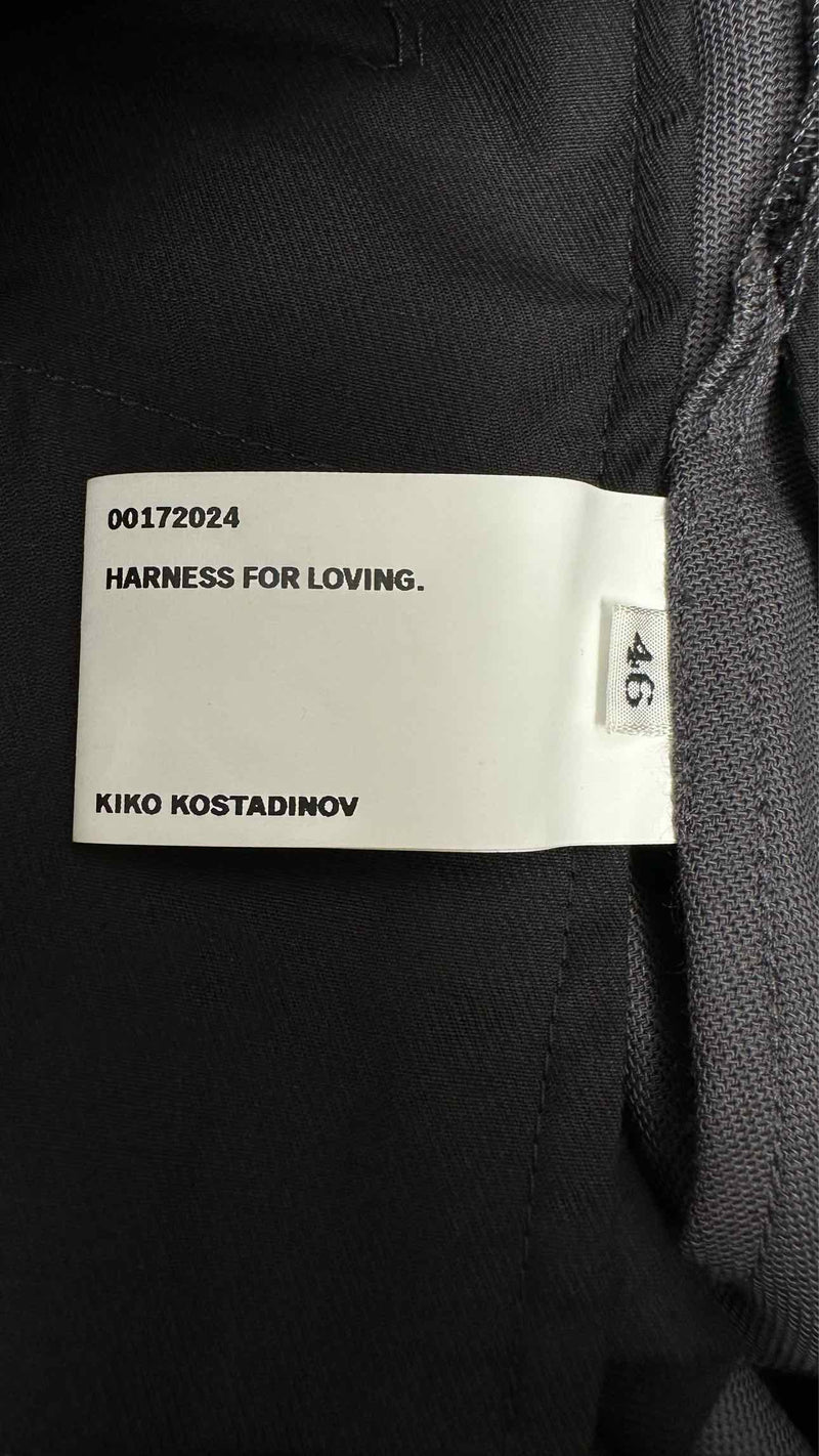 Kiko Kostadinov Side-gathered Ohne K-dart Pants