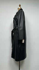 Axel Arigato Leather Trench Coat