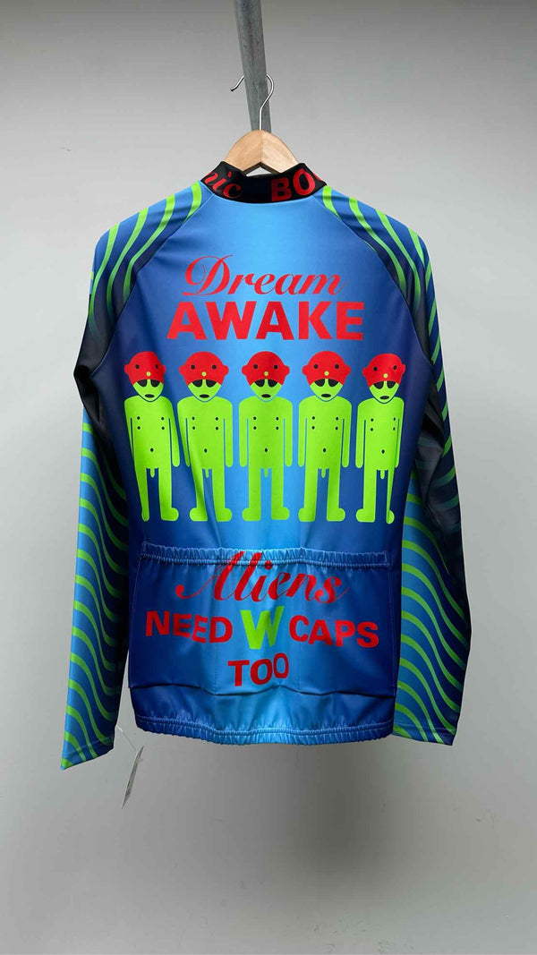 Walter Van Beirendonck L/S Printed Biker Top