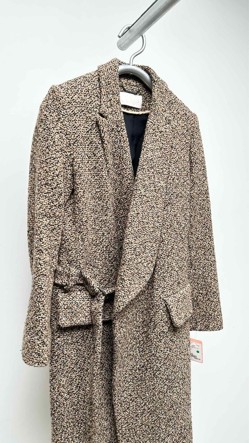Chloe Tweed Wool Coat