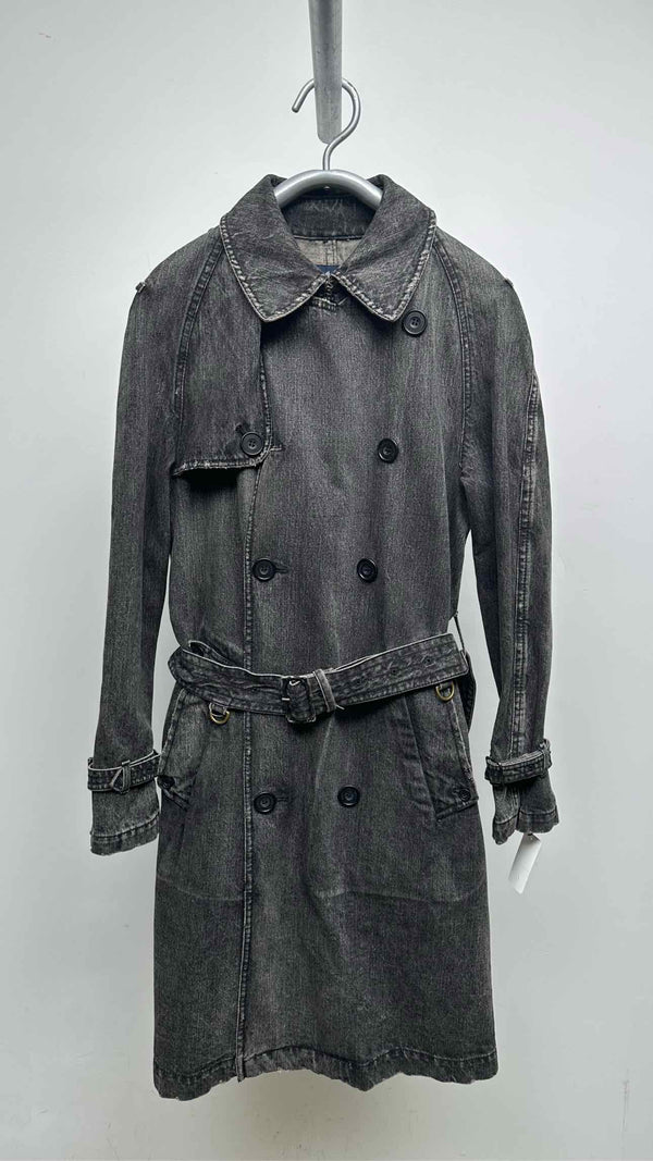 Junya Watanabe MAN X Aquascutum Distressed Denim Trench Coat