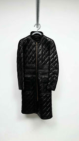 Gucci Quilted Leather Coat