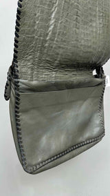 Anthony Luciano Crocodile Messenger Bag