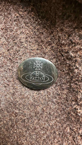 Vivienne Westwood Double-breasted Fuzzy Wool Coat