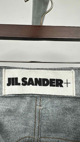 Jil Sander + High-waisted Wide Jeans