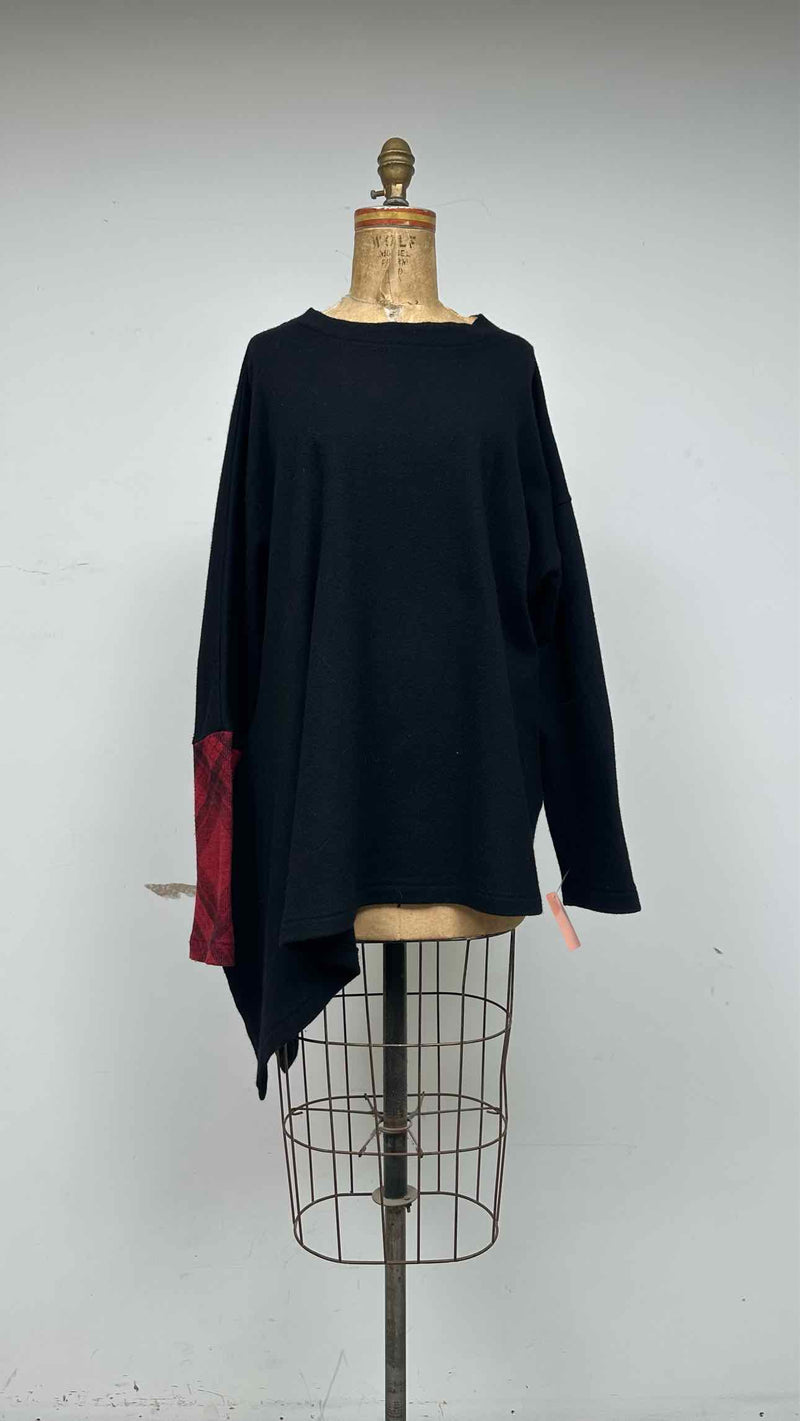 Yohji Yamamoto Asymmetrical Oversized Wide Sweater