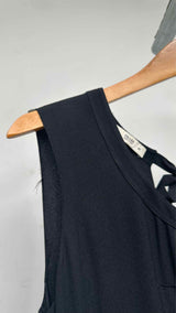 PRADA N/S Frill Maxi Dress