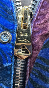 Paul Smith Botanical Velvet Bomber Jacket
