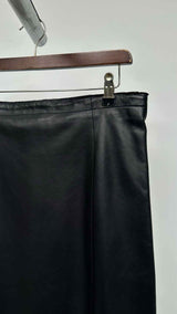 Bottega Veneta Leather Midi Skirt