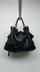 Balenciaga Swing Large Leather Tote Bag
