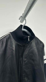 Wales Bonner Nomad Leather Track Jacket