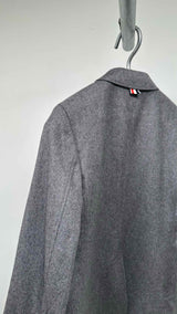 Thom Browne Metal-button Cashmere Blazer Jacket