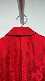 Ann Demeulemeester Botanical Jacquard Blazer Jacket