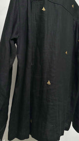 Bode SailBoat Linen Shirt