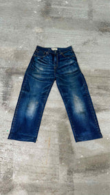 Junya Watanabe Denim Trompe L'oeil Flat Wide Jeans