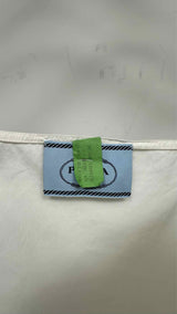 PRADA N/S Back Pleats Apron Dress