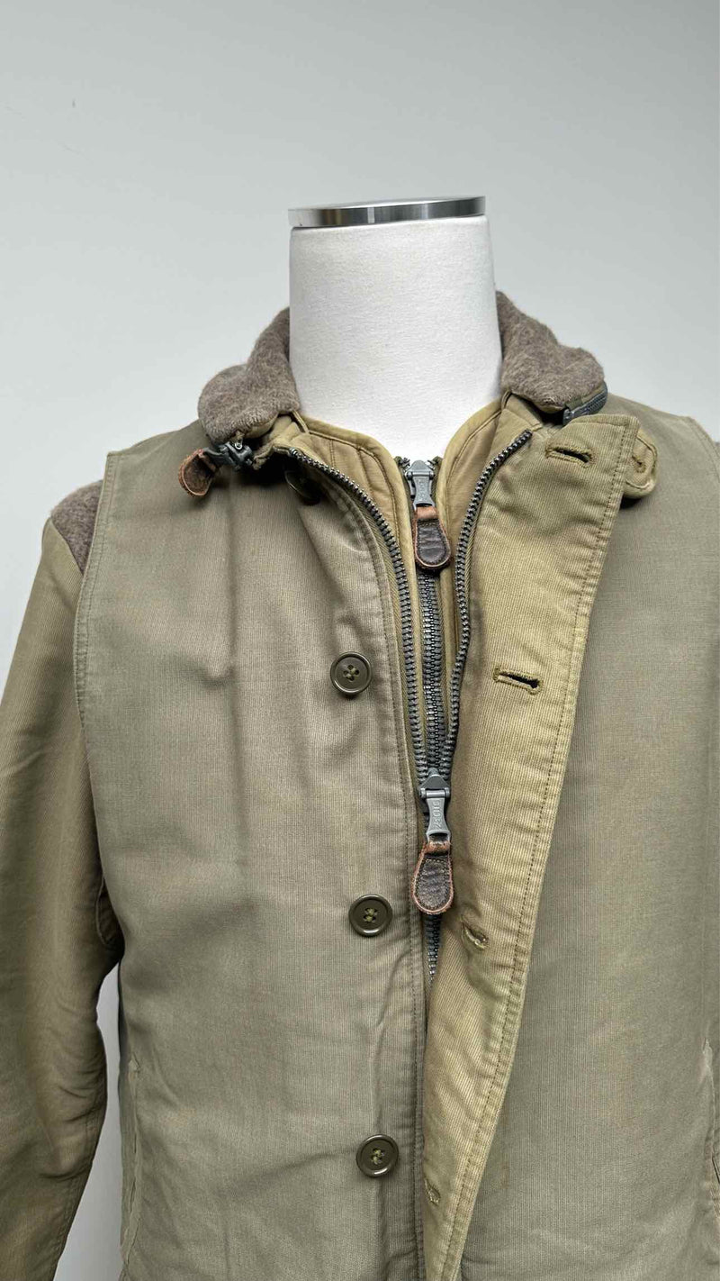 Mihara Yasuhiro Layered Docking Cargo Jacket