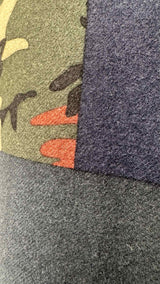 Comme Des Garcons N/S Wool Camo Patched Long Dress