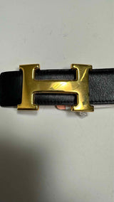 Hermes Reversible 32mm "H" Buckle Belt