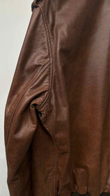 Sky High Farm Perennial Logo Leather Jacket